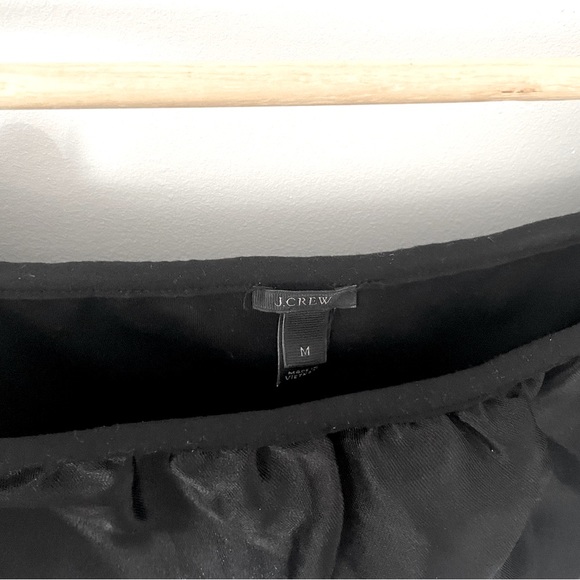 J. Crew Off-shoulder Black Top - Picture 2 of 2